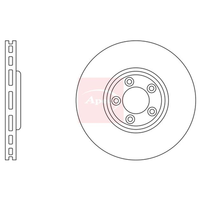 Apec Brake Disc DSK2451