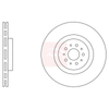 Apec Brake Disc DSK2458 thumbnail