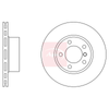 Apec Brake Disc DSK2459 thumbnail