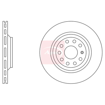 Apec Brake Disc DSK2460