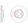 Apec Brake Disc DSK2461 thumbnail