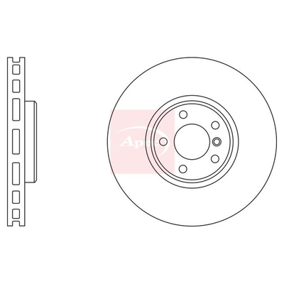 Apec Brake Disc DSK2461