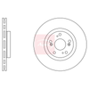 Apec Brake Disc DSK2463 thumbnail