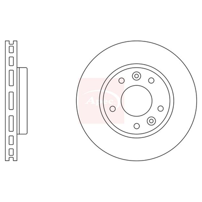 Apec Brake Disc DSK2465