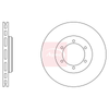 Apec Brake Disc DSK2469 thumbnail