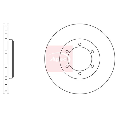 Apec Brake Disc DSK2469