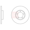 Apec Brake Disc DSK2470 thumbnail