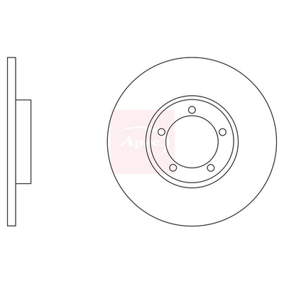 Apec Brake Disc DSK2470
