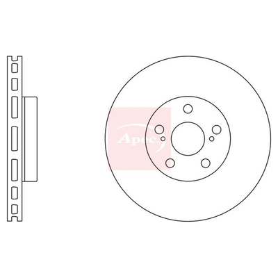 Apec Brake Disc DSK2471