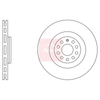 Apec Brake Disc DSK2473 thumbnail
