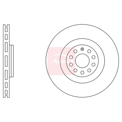 Apec Brake Disc DSK2473