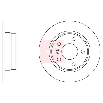 Apec Brake Disc DSK2477