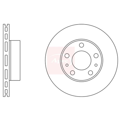 Apec Brake Disc DSK2479