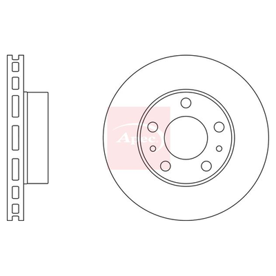 Apec Brake Disc DSK2480