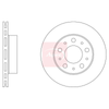 Apec Brake Disc DSK2481 thumbnail