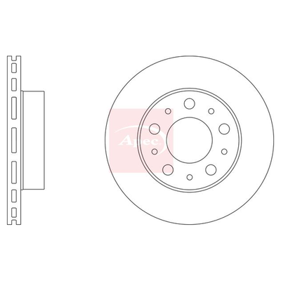 Apec Brake Disc DSK2481
