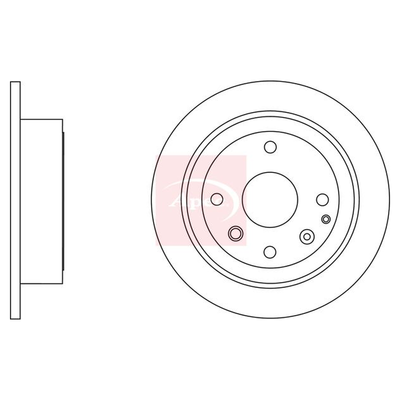 Apec Brake Disc DSK2485