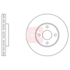 Apec Brake Disc DSK2487 thumbnail