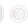 Apec Brake Disc DSK2488 thumbnail