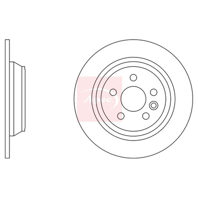 Apec Brake Disc DSK2491
