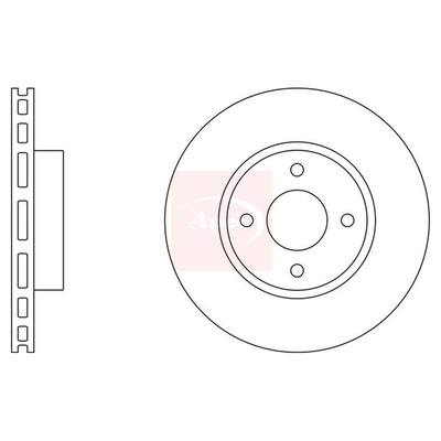 Apec Brake Disc DSK2492