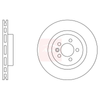 Apec Brake Disc DSK2498 thumbnail