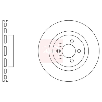 Apec Brake Disc DSK2498