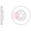 Apec Brake Disc DSK2507 thumbnail