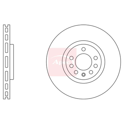 Apec Brake Disc DSK2507