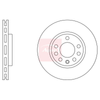 Apec Brake Disc DSK2508 thumbnail