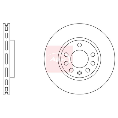 Apec Brake Disc DSK2508