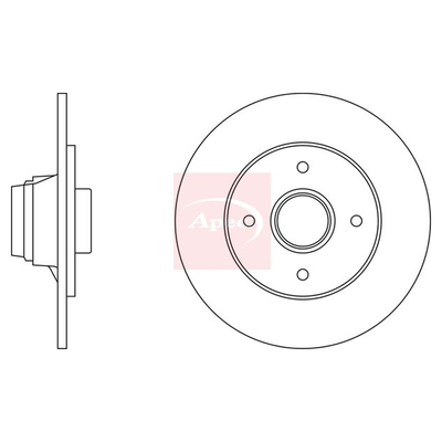 Apec Brake Disc DSK250