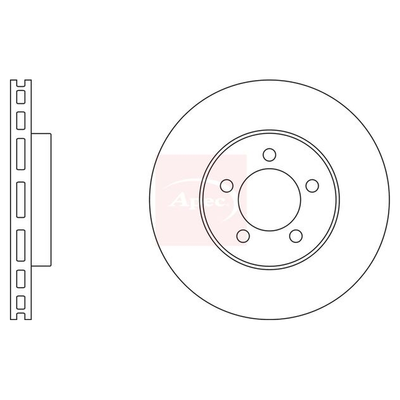Apec Brake Disc DSK2510