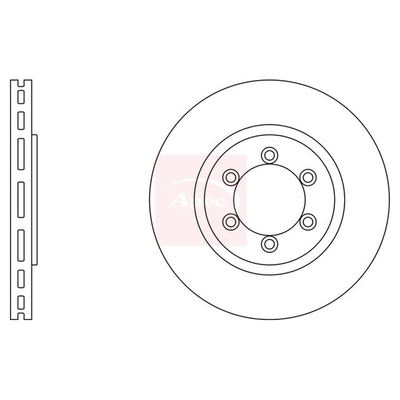 Apec Brake Disc DSK2512