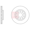 Apec Brake Disc DSK2519 thumbnail
