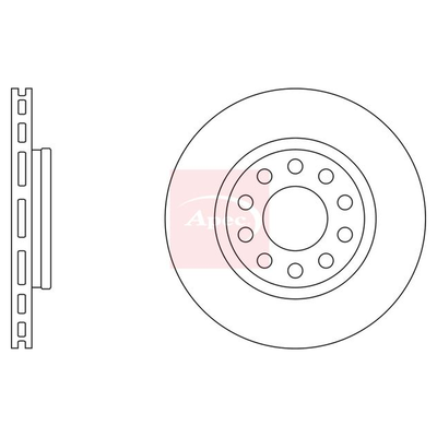 Apec Brake Disc DSK2519