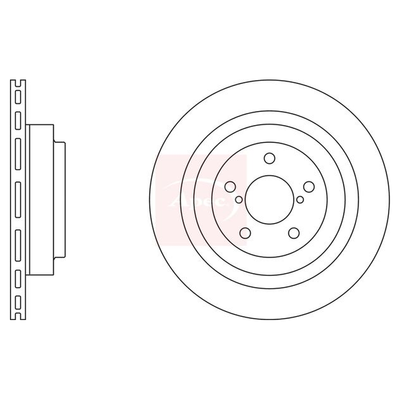 Apec Brake Disc DSK2522