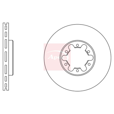 Apec Brake Disc DSK2531