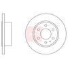Apec Brake Disc DSK2533 thumbnail