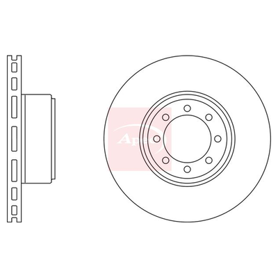 Apec Brake Disc DSK2535