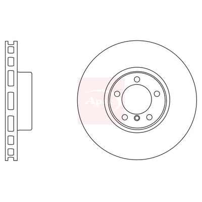 Apec Brake Disc DSK2536