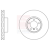 Apec Brake Disc DSK2536B thumbnail