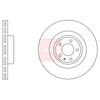 Apec Brake Disc DSK2541 thumbnail
