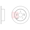 Apec Brake Disc DSK2548 thumbnail