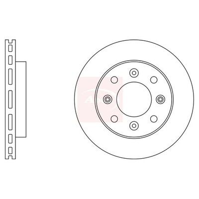 Apec Brake Disc DSK2549