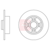 Apec Brake Disc DSK2550 thumbnail