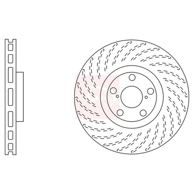 Apec Brake Disc DSK2557