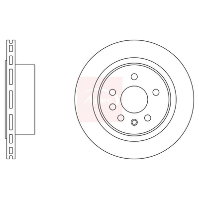 Apec Brake Disc DSK2563