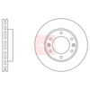 Apec Brake Disc DSK2565 thumbnail
