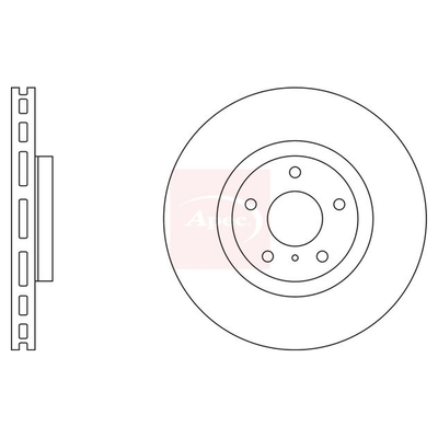 Apec Brake Disc DSK2567